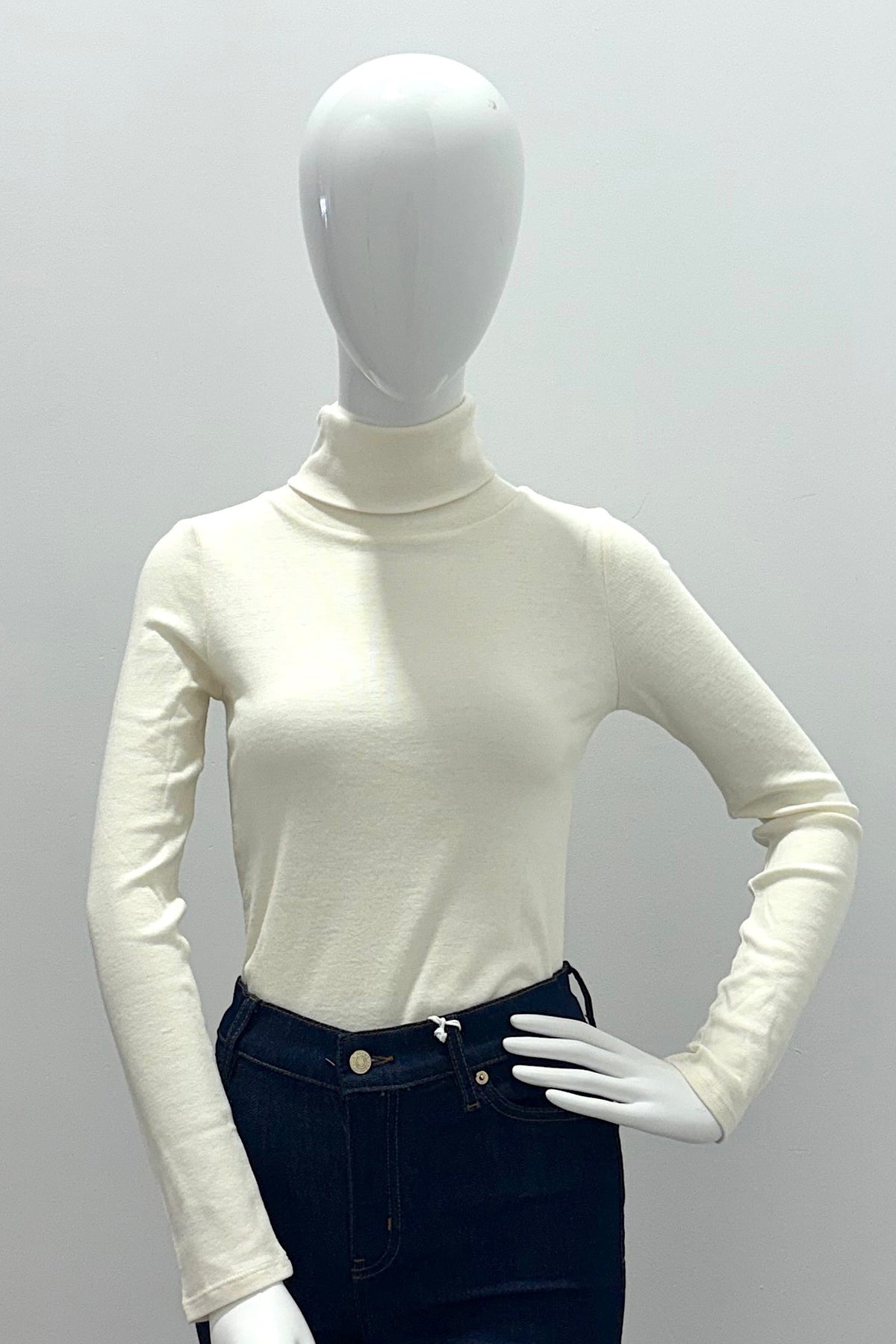 Repeat Knitted T-Shirt Ivory