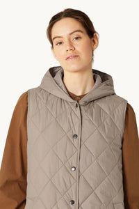 Ilse Jacobsen Quilted Long Vest