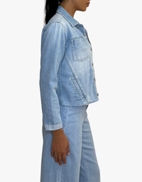 L'Agence Janelle Slim Raw Jacket Bayridge