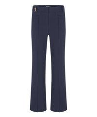 Cambio Fawn Flap Pocket Gold Chain Tailored Trousers