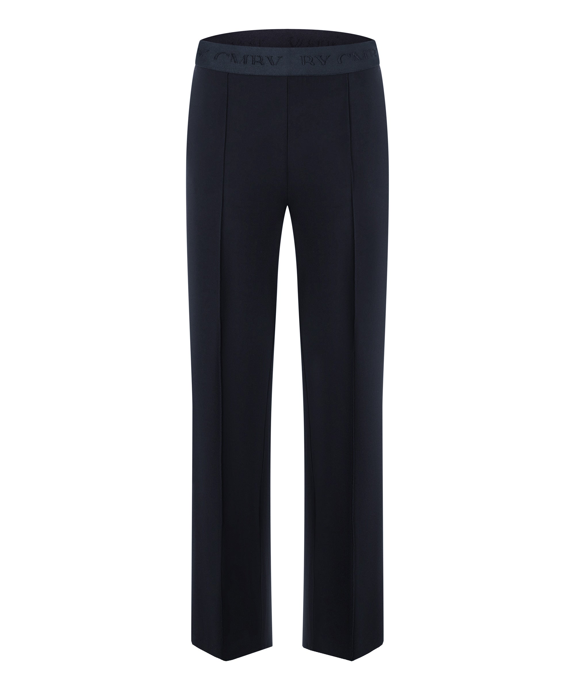 Cambio Ava Pant Straight Wide Pants Dark Navy