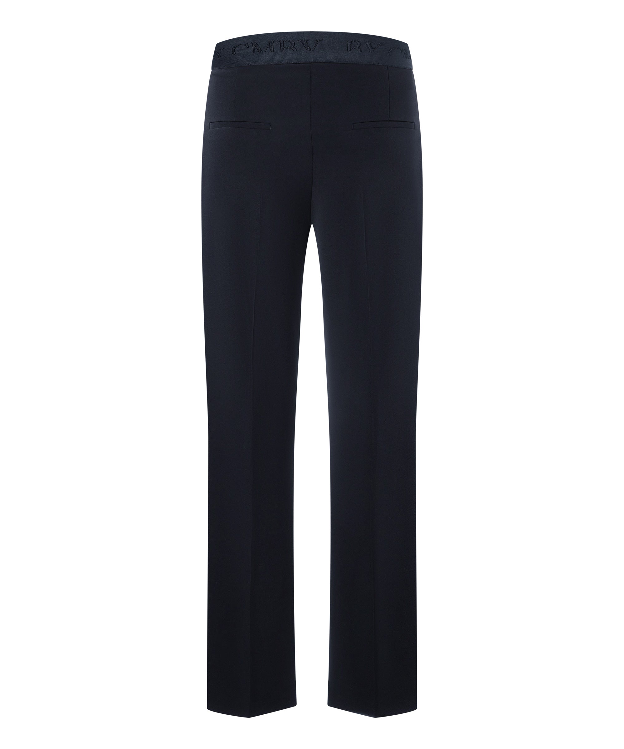 Cambio Ava Pant Straight Wide Pants Dark Navy