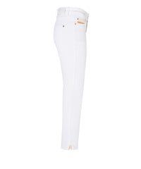 Cambio Piper Short Jean - White