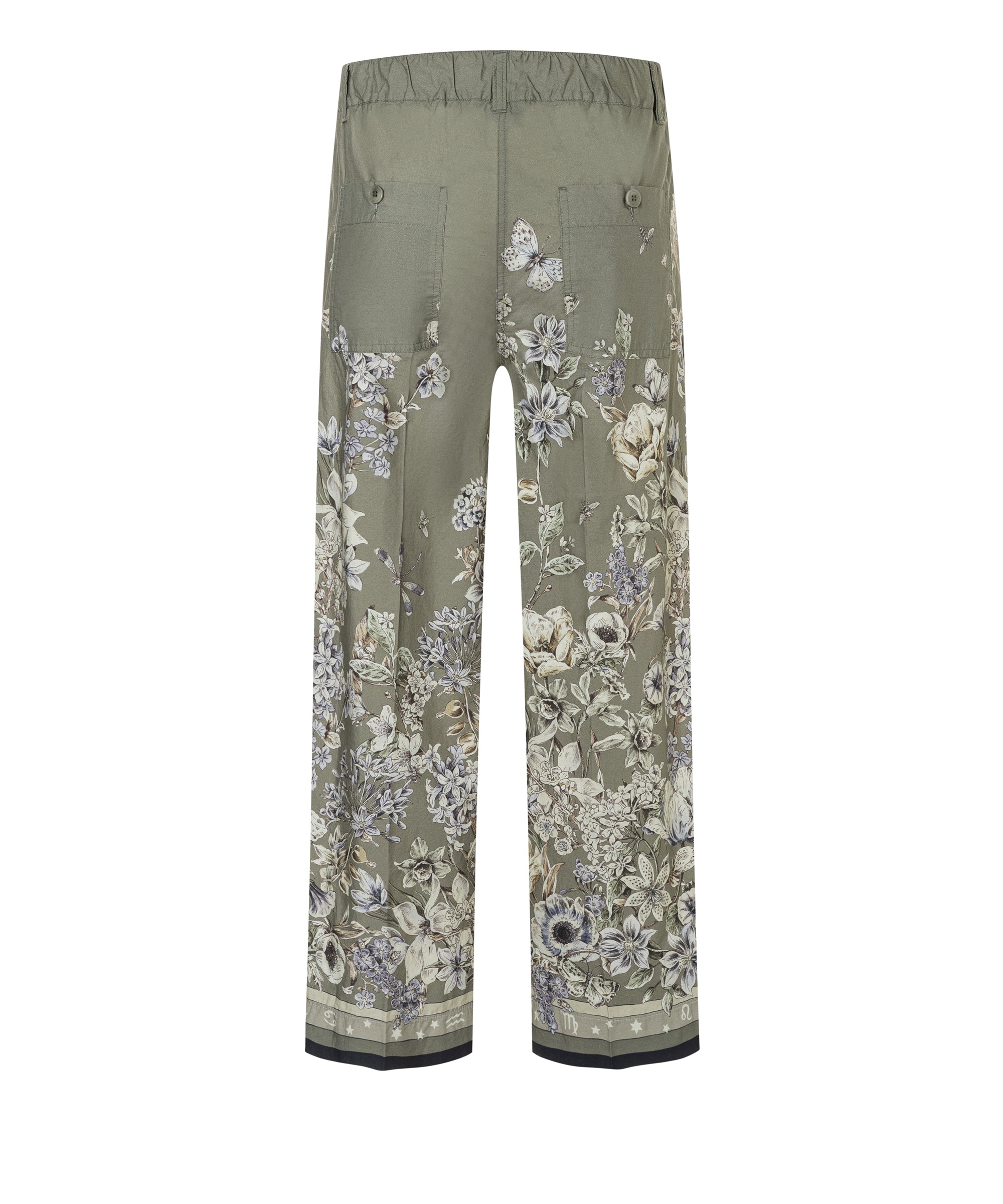 Cambio Clementine Pant Salvia/Sand Flower