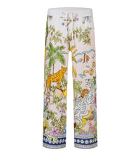 Cambio Candice Plain Pant Colourfull Indian Jungle