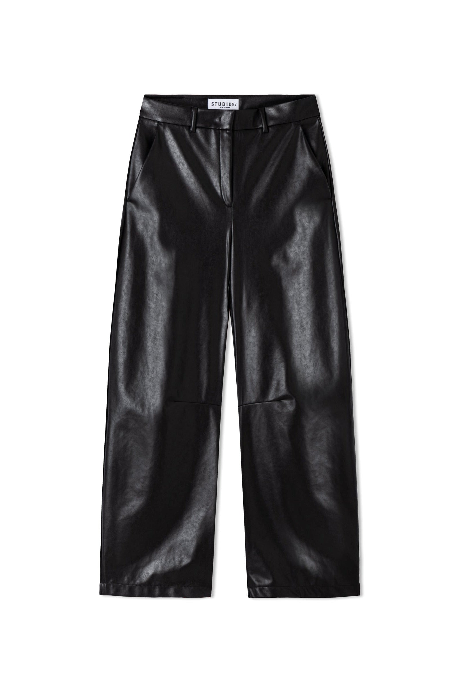 Cambio Edita Pant - Glossy Black