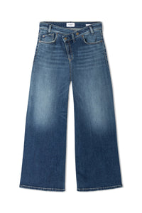 Cambio Baggy Asymmetrical Pant - Modern Ocean Glow
