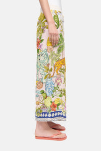 Cambio Candice Plain Pant Colourfull Indian Jungle