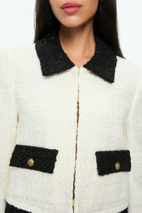 Alice & Olivia Topher Boxy Jacket