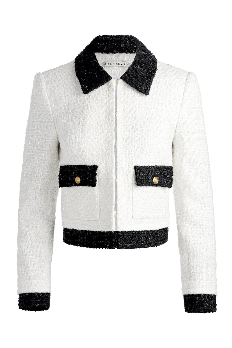 Veste carrée Topher d'Alice & Olivia