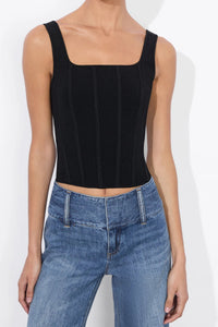 Alice & Olivia Sariah Corset Bustier Tank