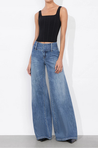 Alice & Olivia Sariah Corset Bustier Tank