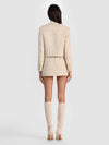 Alice + Olivia Kidman Embell Open Front Cropped Jacket
