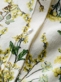 Alice + Olivia Carson Printed Cardigan - Fresh Air Butter