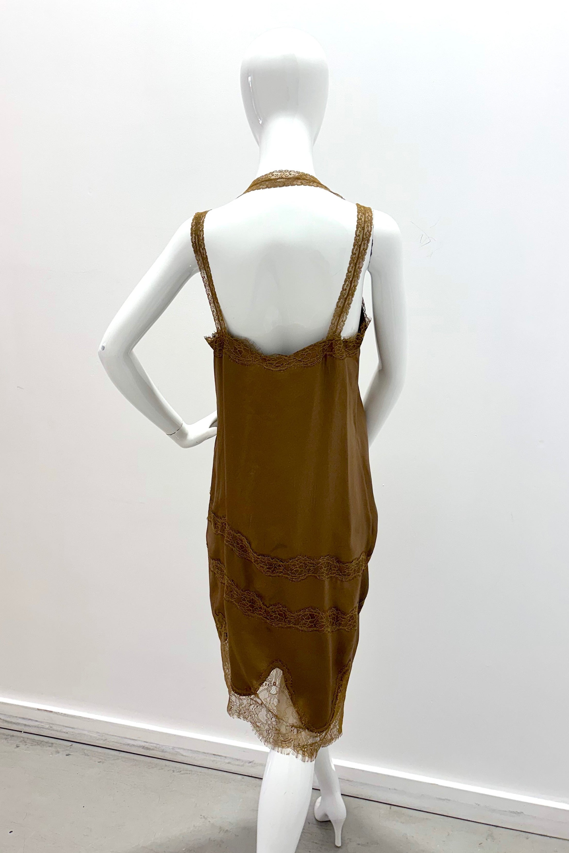 Marella Scoglio Dress - Brown Olive