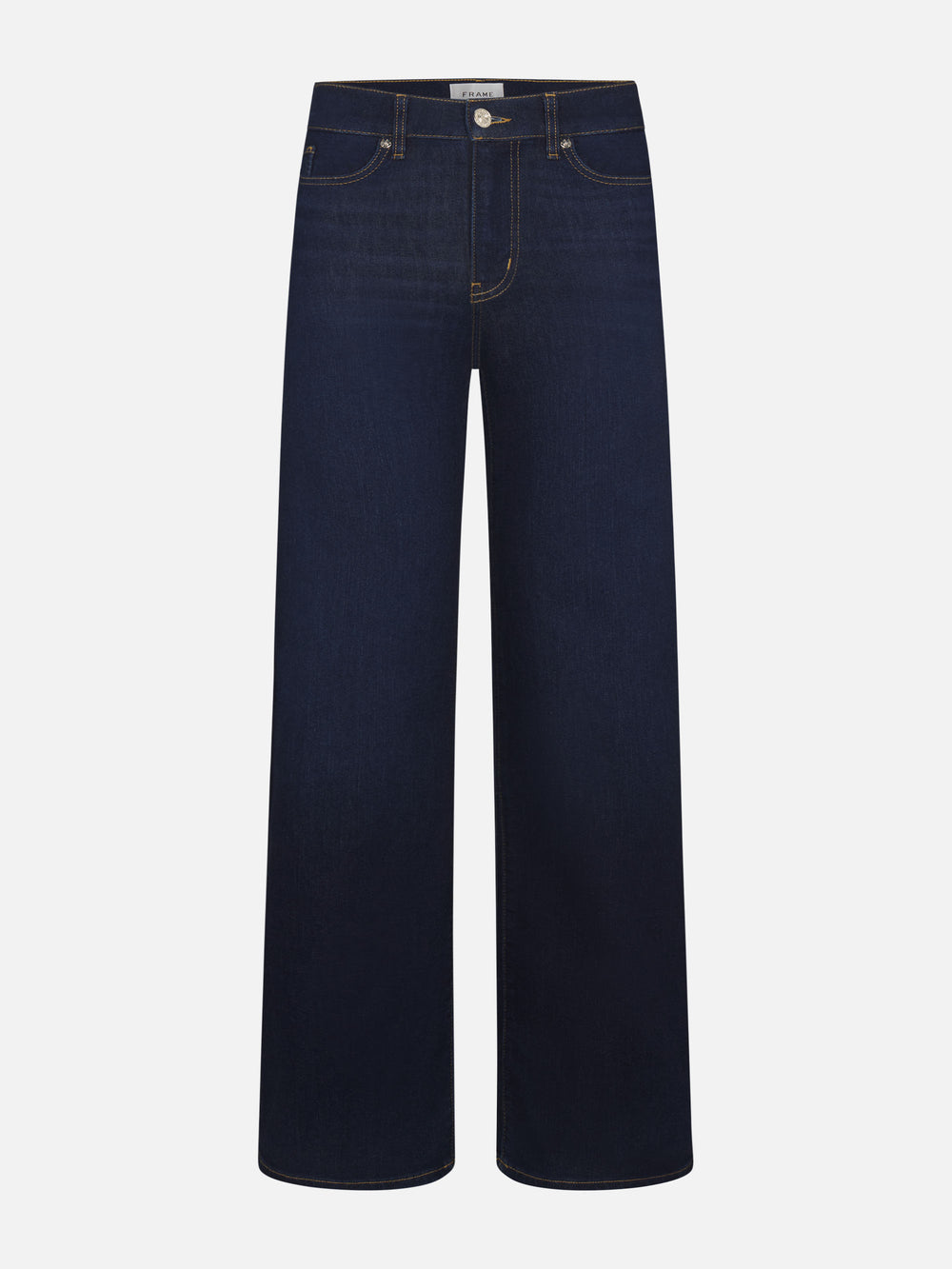 Frame LSPEB814-FRWY Jean Le Slim Palazzo à boutons apparents Fairway