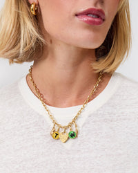 Clare V Charm Chain Necklace