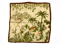 Très Chic Silk Scarf Safari