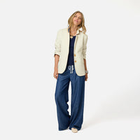 Kerri Rosenthal Summer Blazer Cream