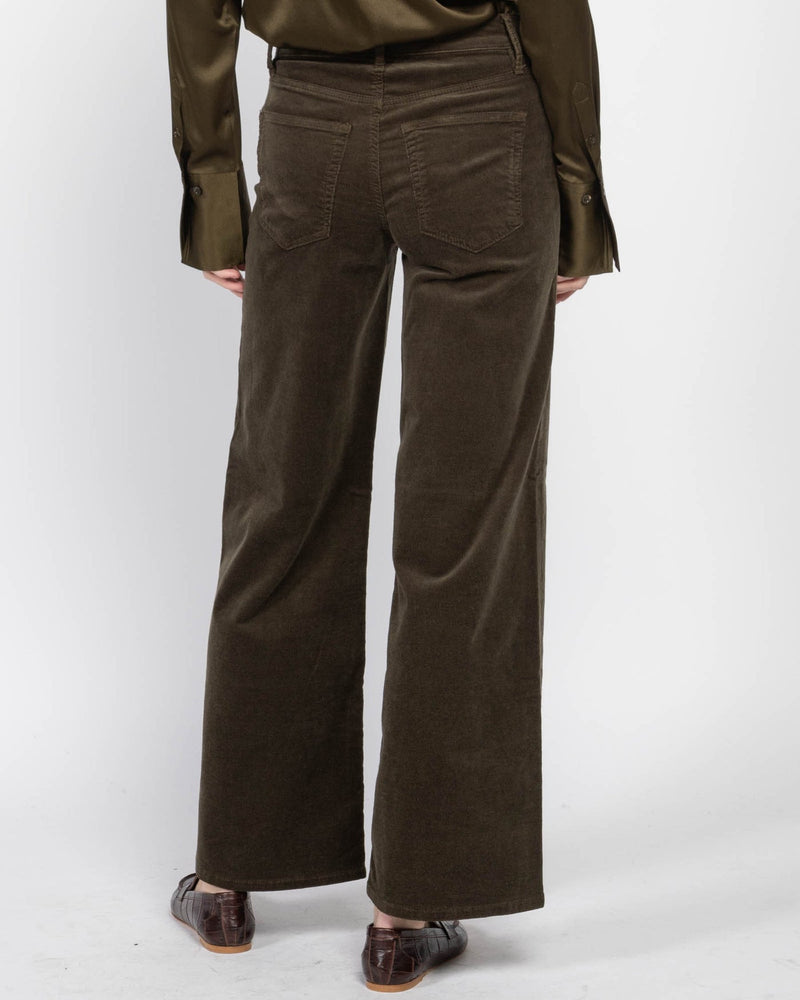 Frame Le Slim Palazzo Corduroy Pants