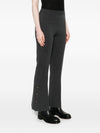 Pantalons droits en laine tricotés Twinset