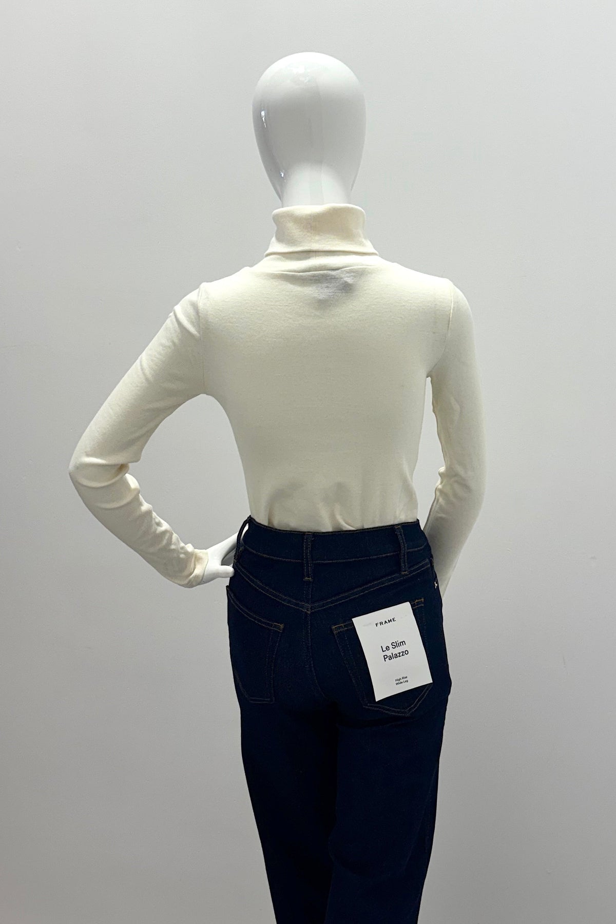 Repeat Knitted T-Shirt Ivory