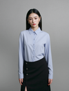 Mary N Max Classic Stretch Cotton Shirt