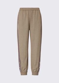 Liu Jo Sport Jogging Pants with Side Tape - Brown Rust/Beige
