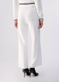 Liu Jo Sport Knit Trousers - White Wool