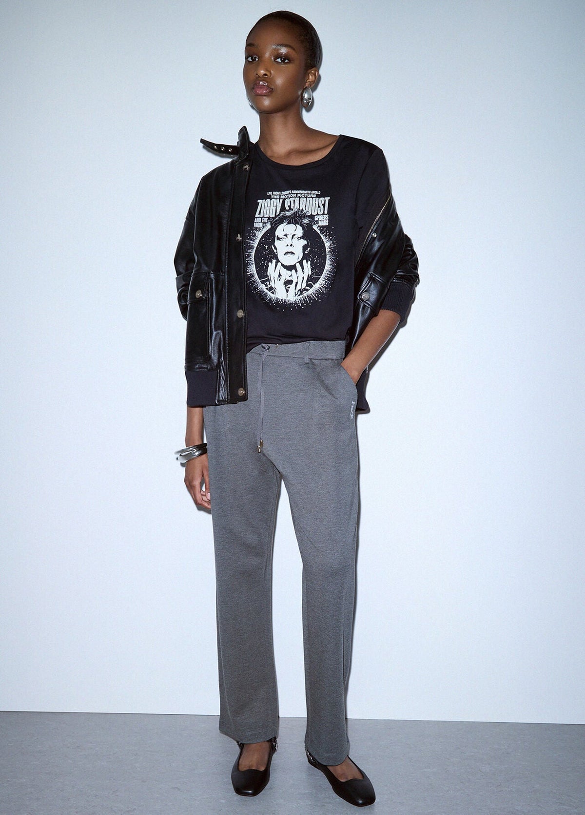 Liu Jo Sport Drawstring Trousers - Acciaio Mel