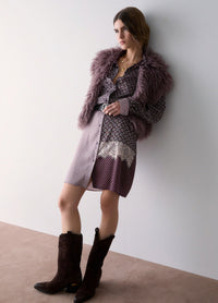 Liu Jo White Twill Shirt Dress - Mix Big Sm Geo
