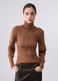 Liu Jo Ribbed Turtleneck