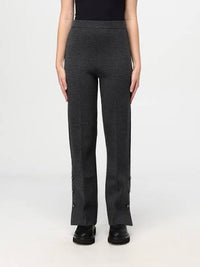 Pantalons droits en laine tricotés Twinset