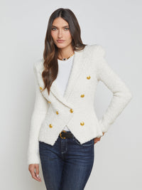 L'Agence Bethany Knit Blazer