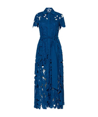 Lace The Label Anafi Dress Sapphire Bloom