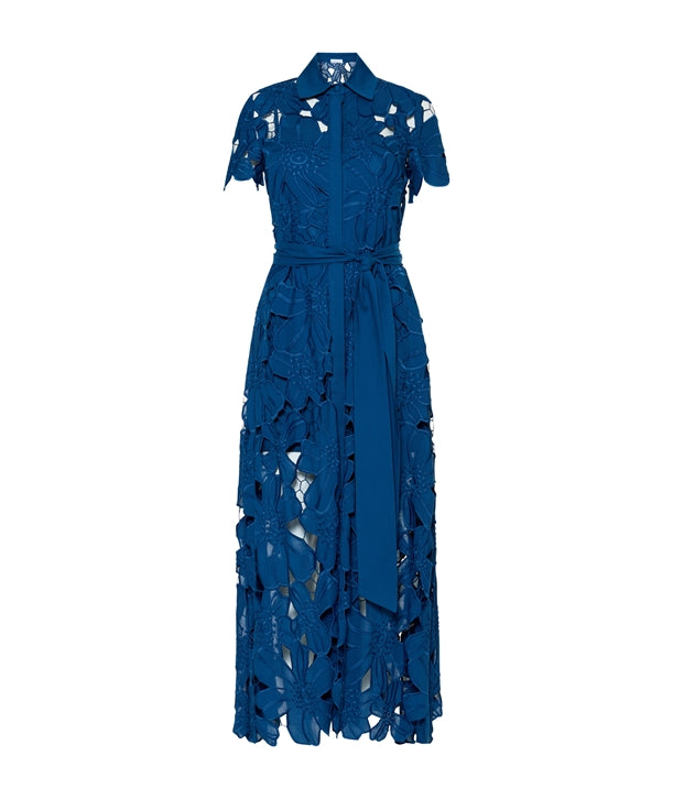 Lace The Label Anafi Dress Sapphire Bloom