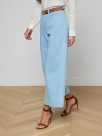 L'Agence Houston HR Crop Seam Wide Bayridge