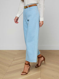 L'Agence Houston HR Crop Seam Wide Bayridge