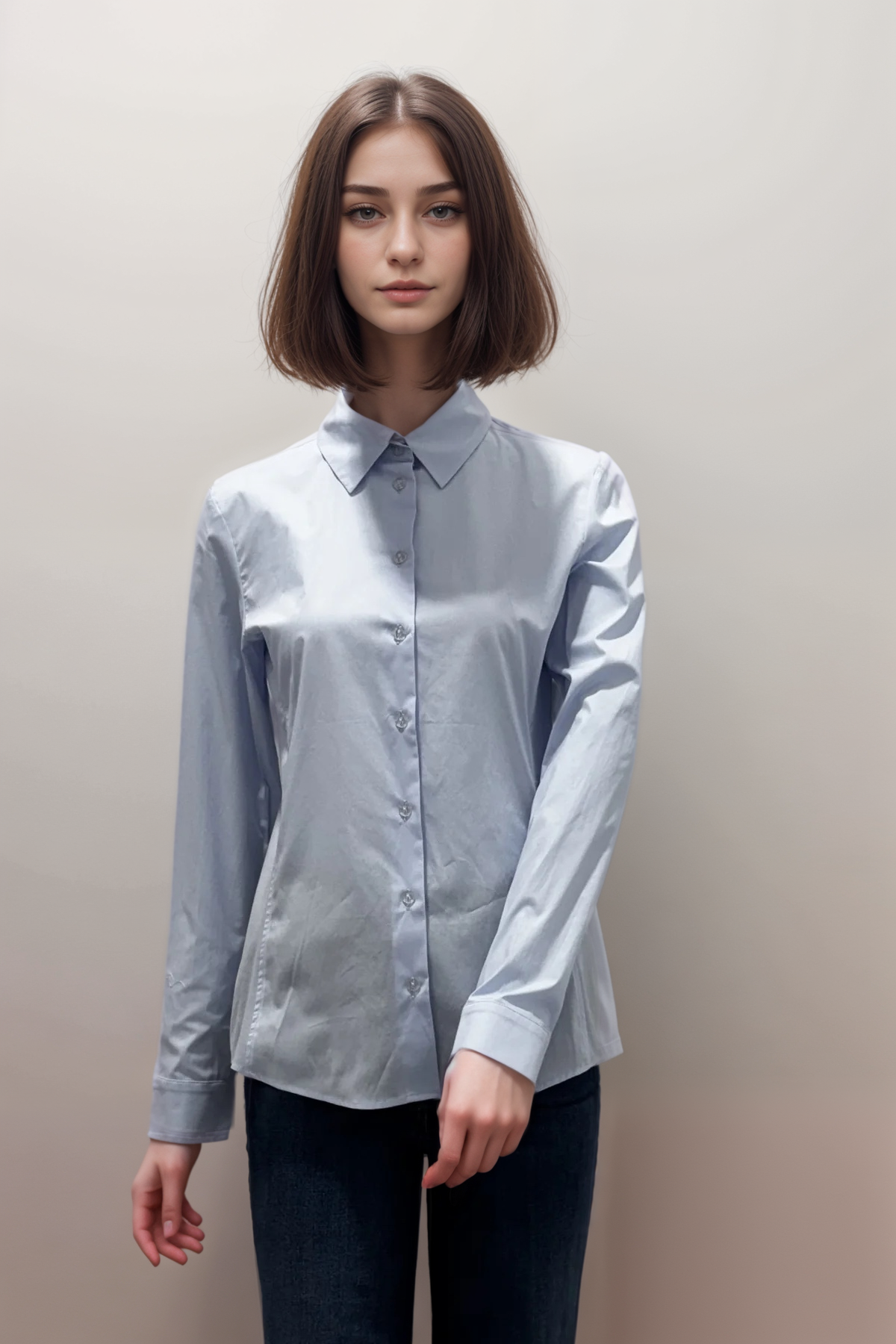 Chemise en coton stretch Mary N Max