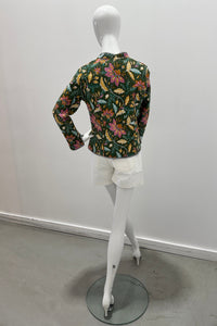 Veste matelassée réversible en coton
