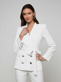 L'Agence Aven Wrap Blazer
