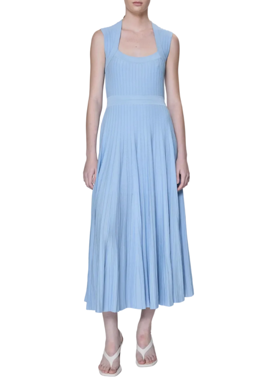 Robe midi en maille Simkhai Ashland