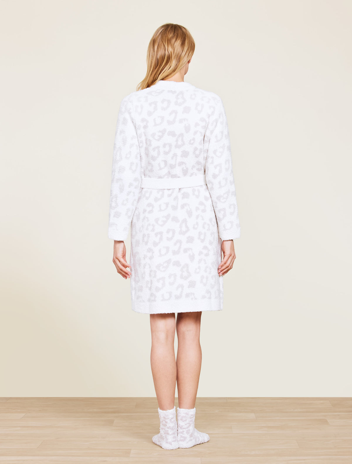 Barefoot Dreams Womens Womens Wild Robe Cream/Stone