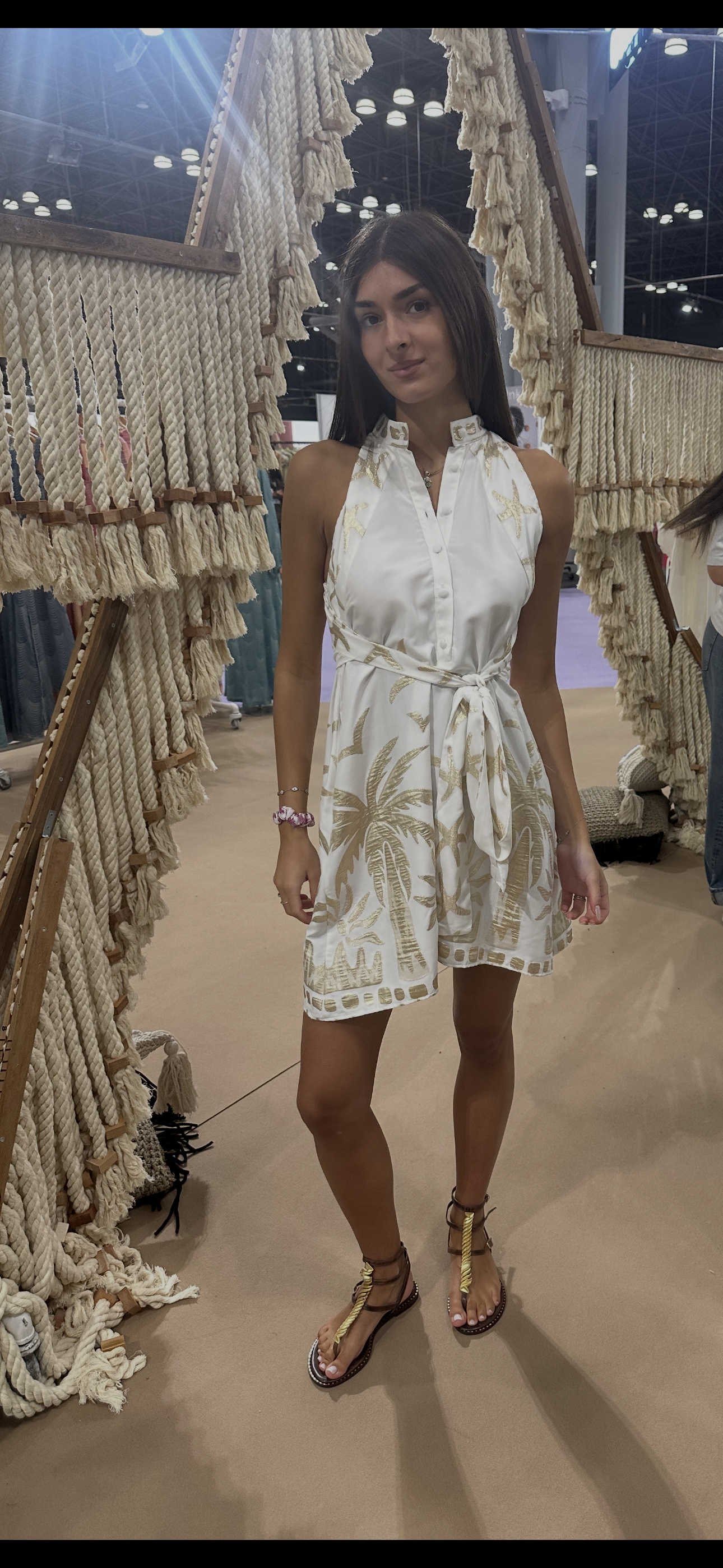 Lace The Label Selvaya Dress Golden Palm