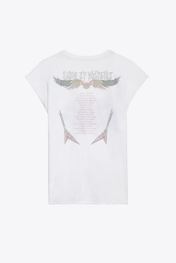 Zadig & Voltaire T-shirt Cecilia Concert Wings