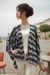 Poncho en tricot Missoni Zig Zag