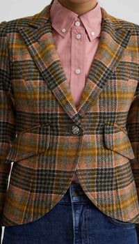 Smythe One Button Blazer Multi