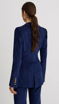 Smythe Patch Pocket Birkin Blazer Blue