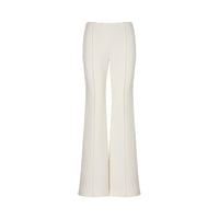 Smythe Pintuck Flare Pant Winter White