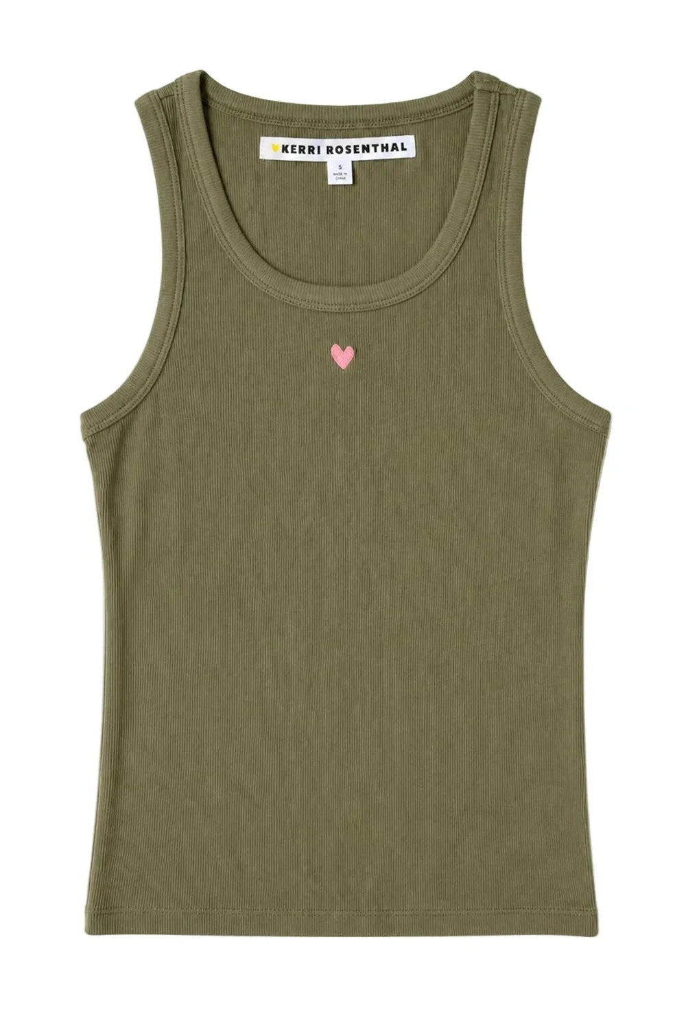 Kerri Rosenthal Tank - Army Green